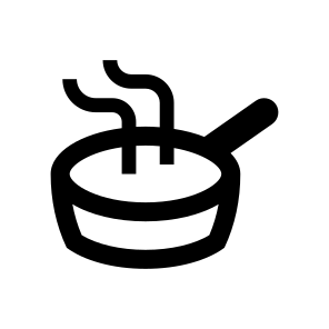 Cookware Frying Pan Saucepan Steam Two icon