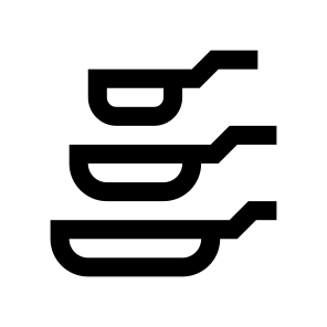 Cookware Frying Pans Cooking Icon icon