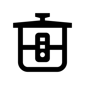 Cookware Multicooker Double Boiler Cooking One icon