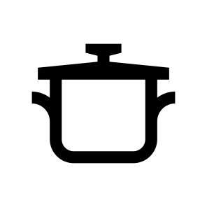 Cookware Pot Lid Cooking Eight icon