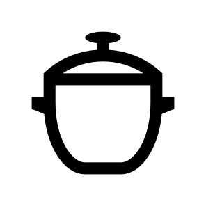 Cookware Pot Lid Cooking Three icon