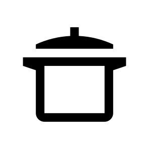 Saucepan Pot Icon Symbol Vector icon