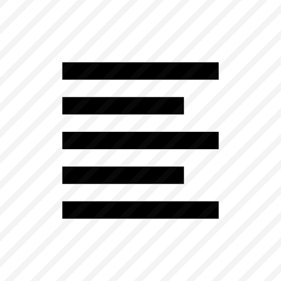 Align Left Icon Symbol Vector preview