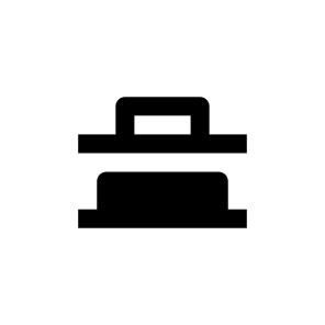 Distribute Vertical Bottom Icon Symbol icon