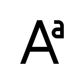 Letter One Icon Symbol Vector icon