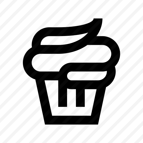 Cake Custard Two Icon Symbol preview