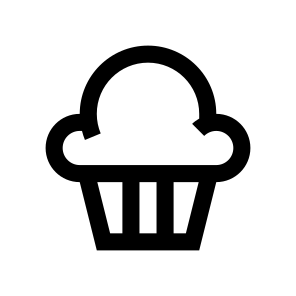 Cake Food Icon Symbol Vector icon