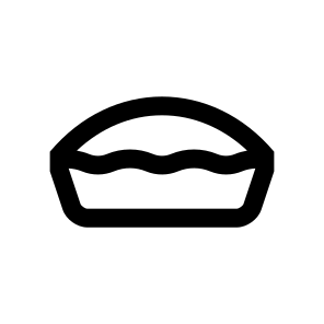 Dessert Cake Pie Baking Icon icon