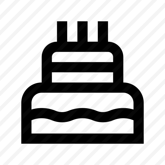 Dessert Cake Pie Tiered Candles preview