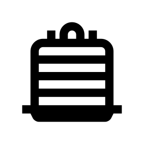 Dessert Cake Pie Two Icon icon