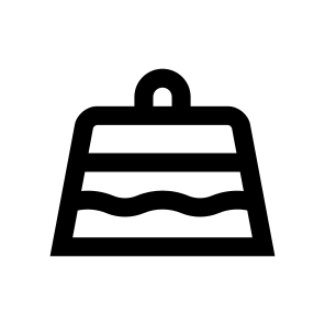Pudding Dessert Cake Pie Icon icon