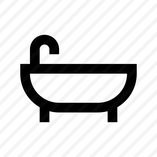 Bathroom Bathtub Bath Icon Symbol preview