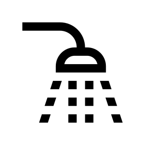 Bathroom Shower Wash Showering Washing icon
