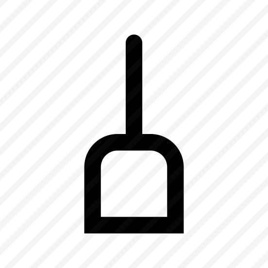 Cleaning Toilet Brush Dustpan Icon preview