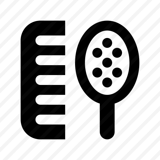Combs Hair Comb Hairstyle Icon preview
