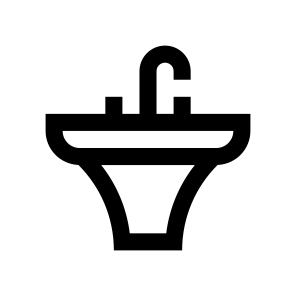 Washbasin Water Faucet Sink Tap icon