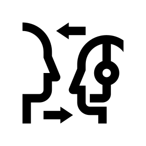Advertising Advertisement People Operator Client Customer Communication icon