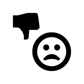 Customer Care Emoticons Emoji Sad Dislike Disapproval Service Support icon