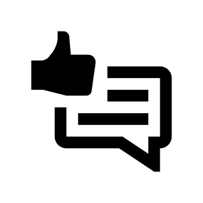 Live Chat Customer Care Like Ok Message Comment Grading Service Support Line icon