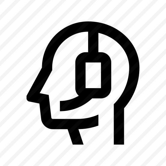 Live Chat Customer Care Operator Human Person Head Headphones Headset Service Support Call Center preview