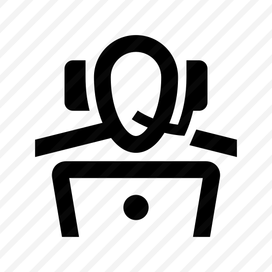Live Chat Customer Care Operator Human Person Headphones Headset Laptop Computer Pc Service Support Call Center preview