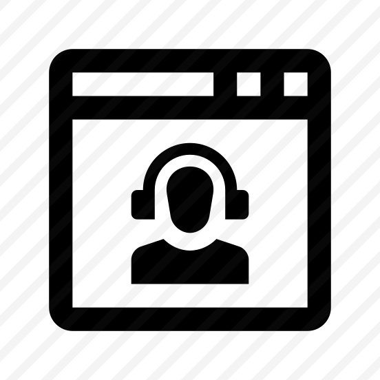 Live Chat Customer Care Operator Window Browser Service Support Call Center Line preview