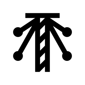 Amusement Park Carousel Attraction Icon icon