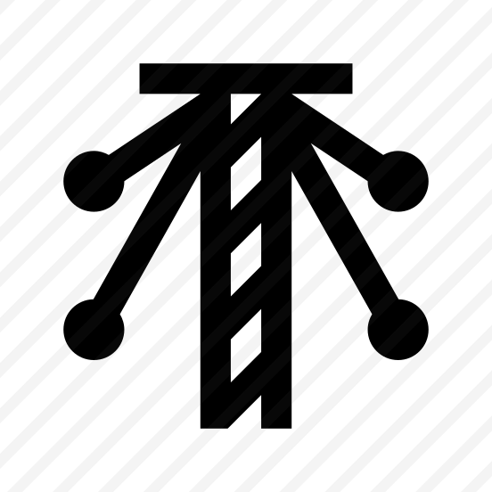 Amusement Park Carousel Attraction Icon preview