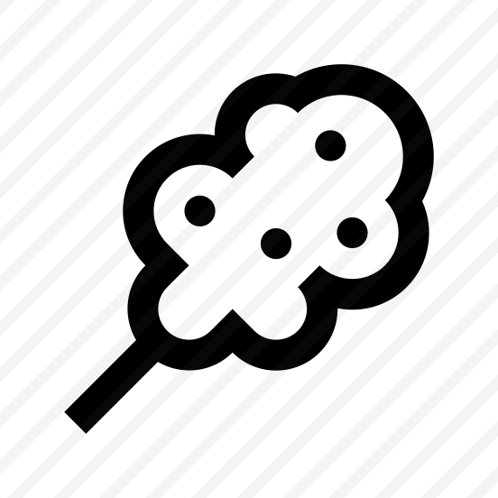Cotton Candy Icon Symbol Vector preview