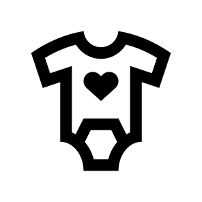 Baby Sliders Crawlers Clorhes Icon icon