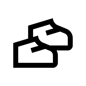 Baby Slippers Icon Symbol Vector icon