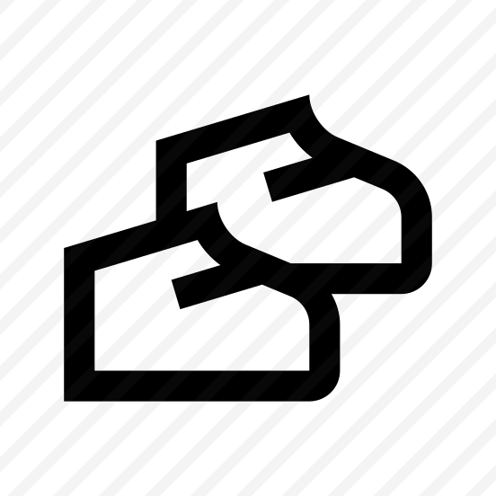 Baby Slippers Icon Symbol Vector preview