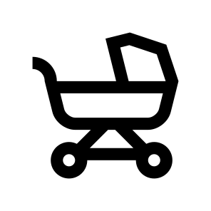 Baby Transport Carriage Pram Buggy Five icon