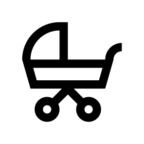 Baby Transport Carriage Pram Buggy Two icon
