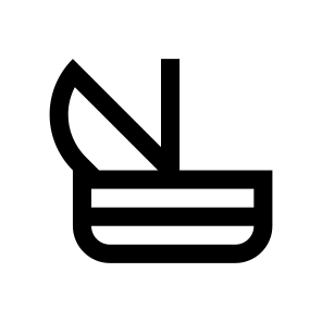 Cradle Baby Carrier Icon Symbol icon