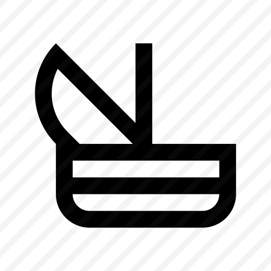 Cradle Baby Carrier Icon Symbol preview