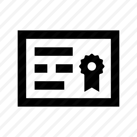 Certificate Diploma Patent Document Paper Seal Official One Line preview