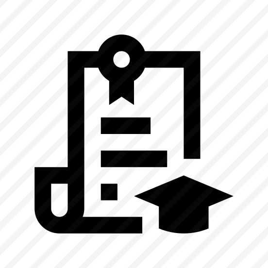 Certificate Diploma Roll Graduate Patent Document Paper Seal Official Line preview