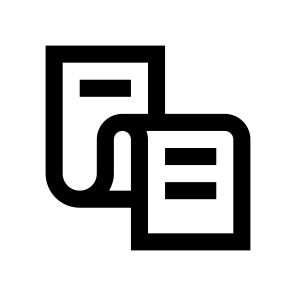 Paper List Icon Symbol Vector icon