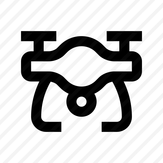 Drone Quadcopter Copter Unmanned Icon preview