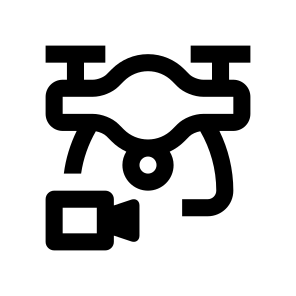 Drone Quadcopter Copter Unmanned Video Camera icon