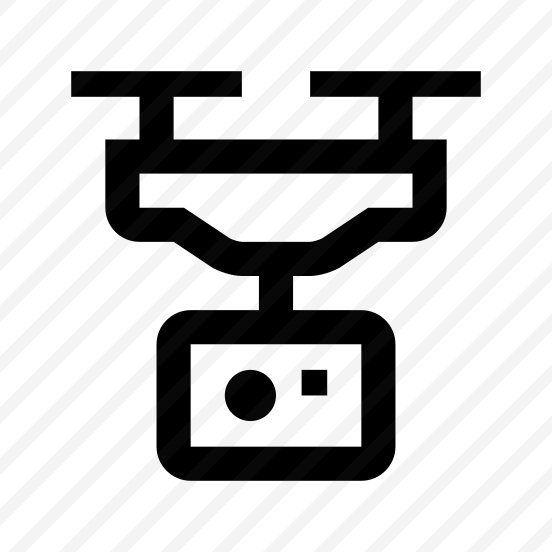 Quadcopter Drone Copter Robot Camera Video Recording Two Line preview