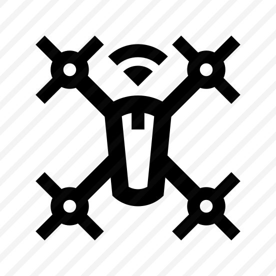 Quadcopter Drone Copter Robot Control Remote Wireless One Line preview