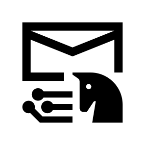 Cyber Security Trojan Horse Virus Email icon