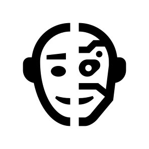 Cyborg Robot Ai Cybernetic Six icon