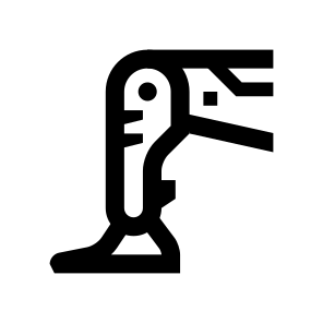 Cyborg Robot Leg Mechanism One icon