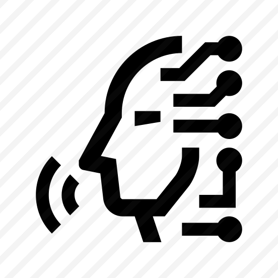 Cyborg Robot Voice Neurons Icon preview