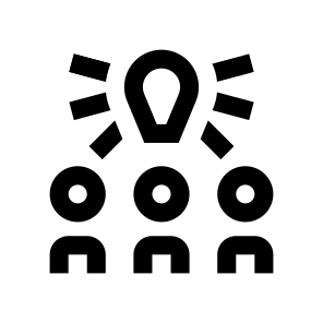 Conference Idea Concept Invention People Collective icon