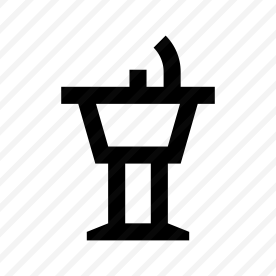 Conference Tribune Microphone Report Icon preview