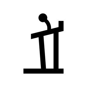 Conference Tribune Microphone Report Two icon